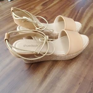 Nude Sandal Wedges